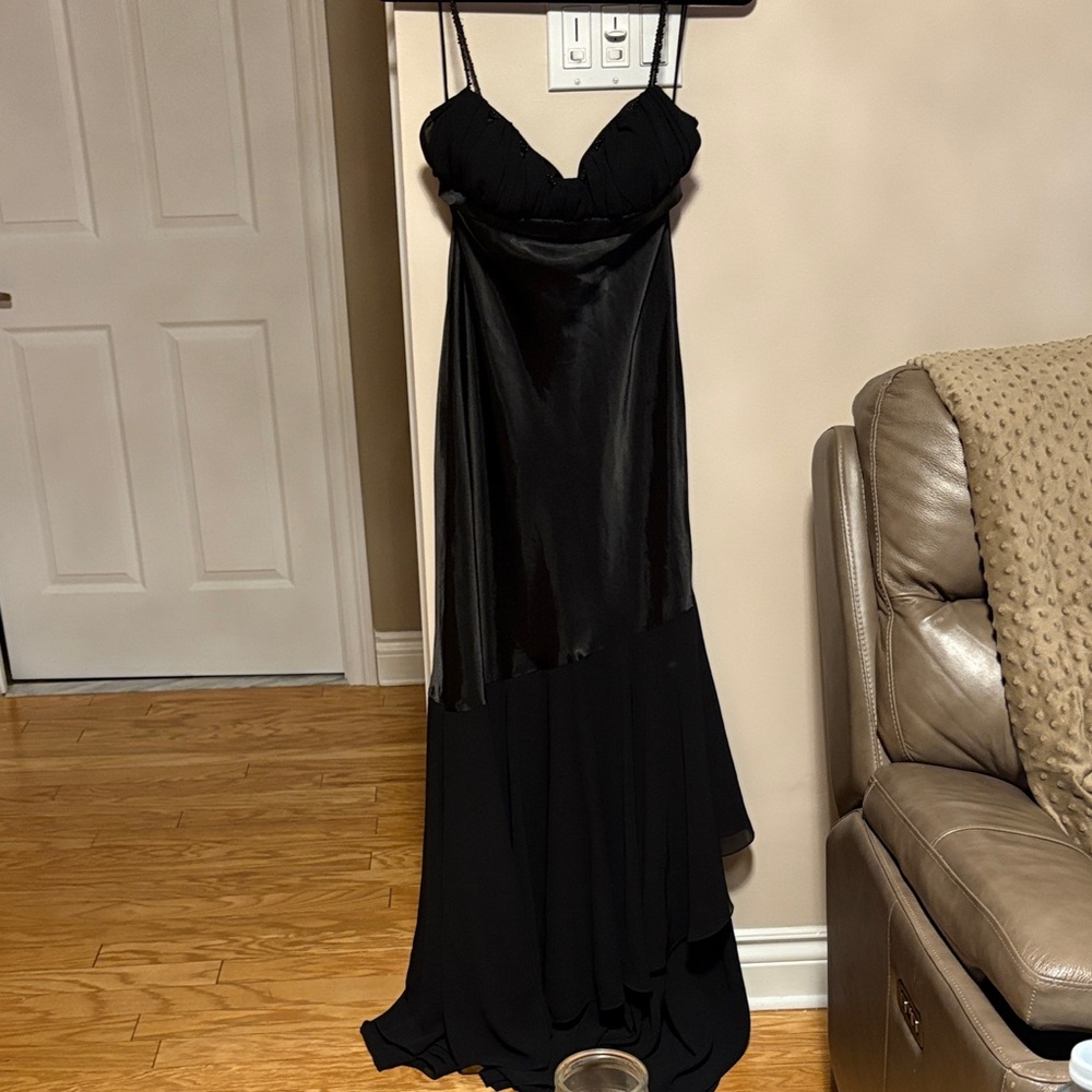 JS Boutique Black Asymmetrical Dress